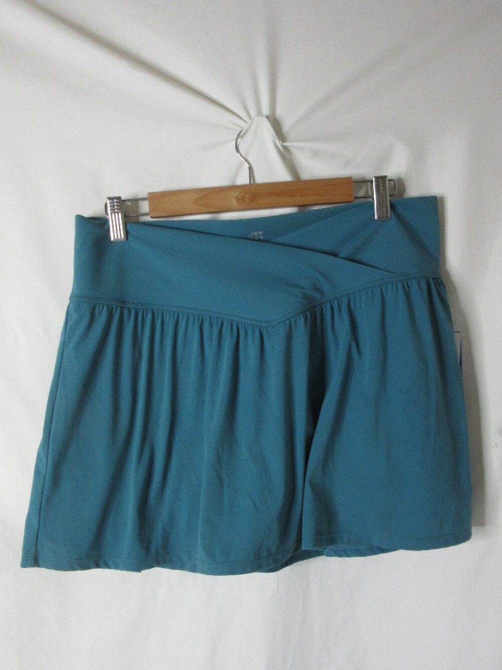 Joy Lab Active Skort Athletic Built in Shorts Teal Blue Green Size XL NWT